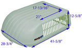 MA00-325001 MaxAir One Piece Condenser Cover RV