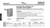 L4064B2228 Resideo Fan and Limit Controller W/5" Insertion