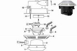 VC0314-09 Ventline MOTOR PLATE 75 NLA = No Longer Available 