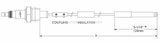 100049-3 Eclipse 1/2"NPT 389MM Igniter