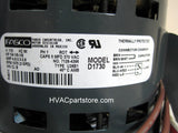 5-5/8" 1/5HP 115V 3-speed Blower motor Nordyne 901377