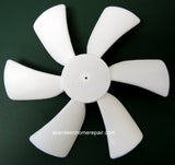 6" CCW 1/16" round bore Ventline fan blade for RV rood exhaust BVC0466-00