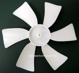 6" CCW 1/16" round bore Ventline fan blade for RV rood exhaust BVC0466-00
